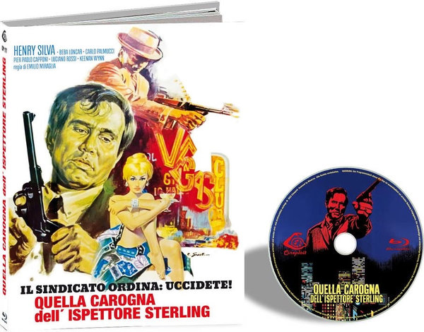 Quella carogna dell ispettore Sterling - Frame Up - Uncut Mediabook Edition (blu-ray) (B)