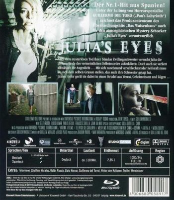 Julias Eyes (blu-ray)