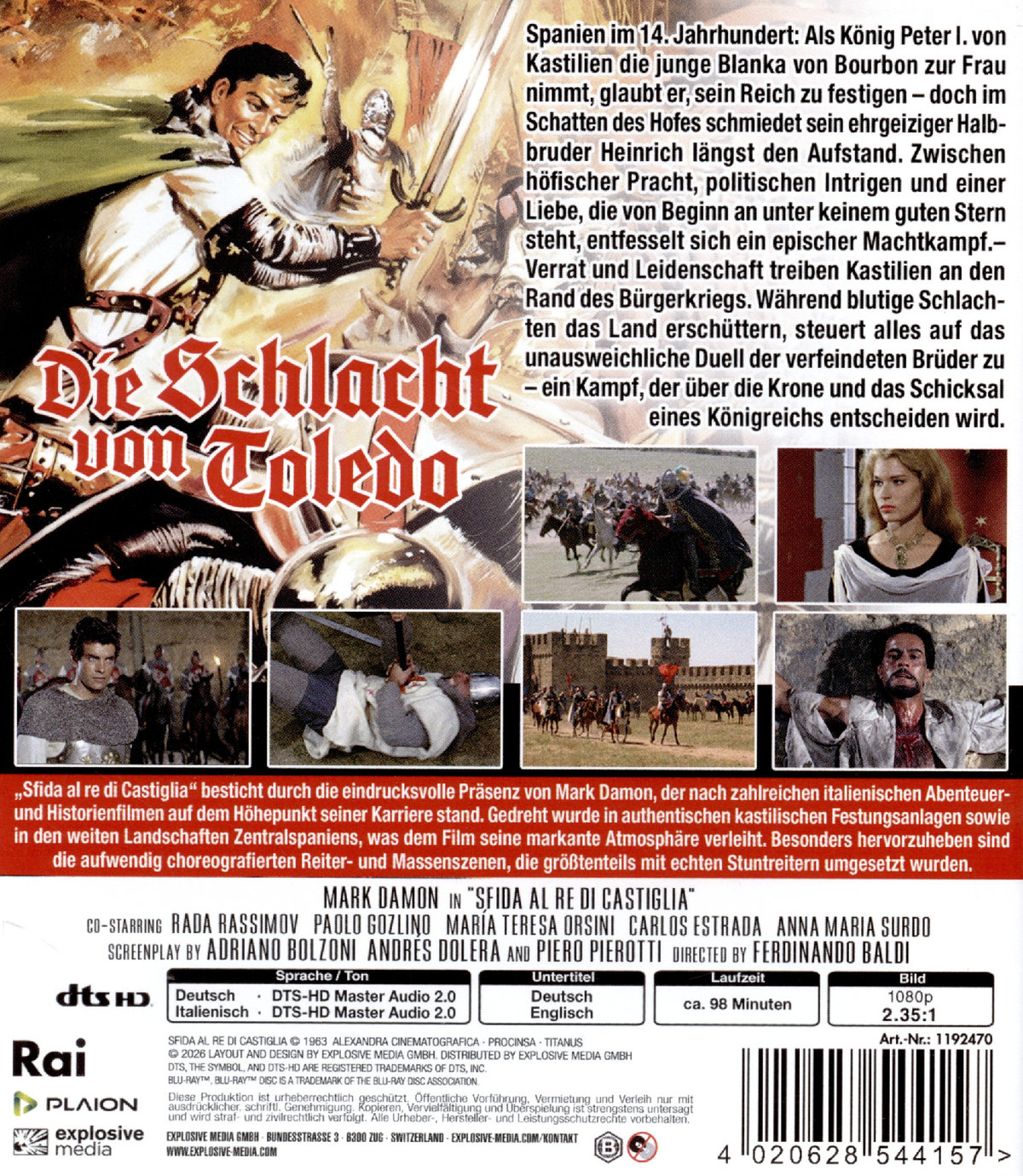 Die Schlacht von Toledo  (Blu-ray Disc)
