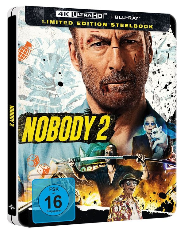 Nobody 2 - Limited Steelbook Edition  (4K Ultra HD) (+ Blu-ray)