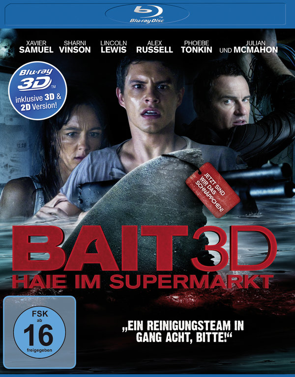 Bait - Haie im Supermarkt 3D (3D blu-ray)