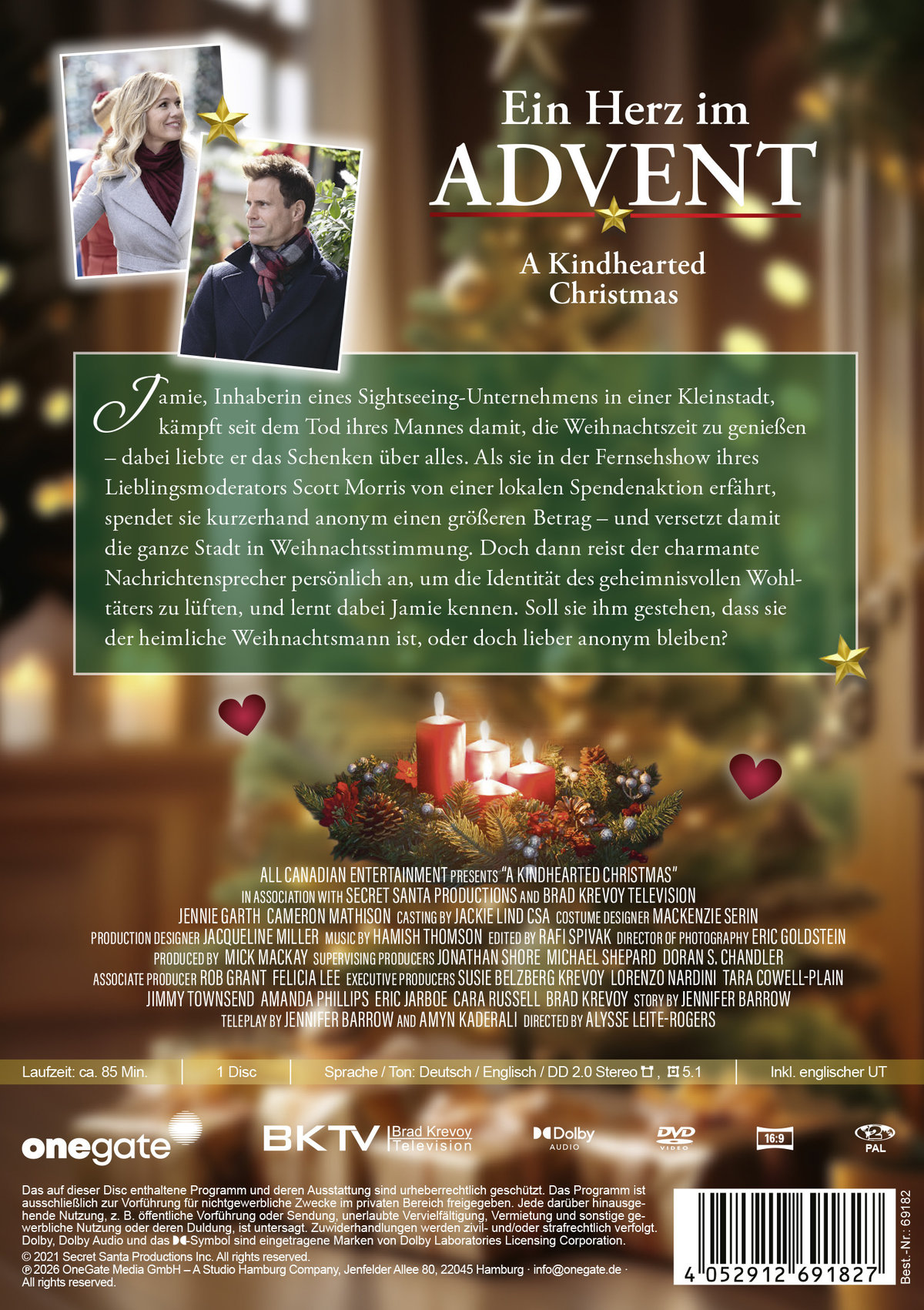 Ein Herz im Advent - A Kindhearted Christmas  (DVD)