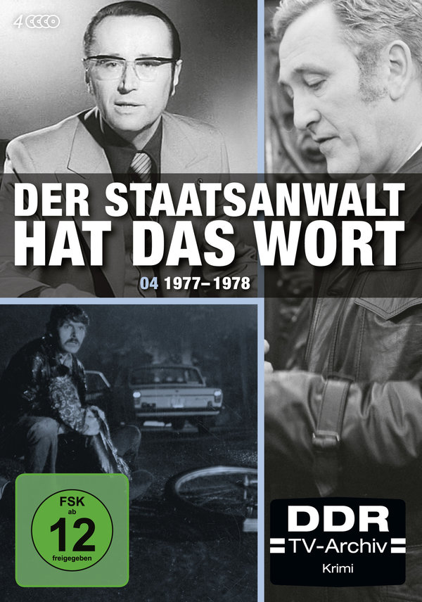 Der Staatsanwalt hat das Wort - Box 4 (DDR TV-Archiv)  [4 DVDs]  (DVD)