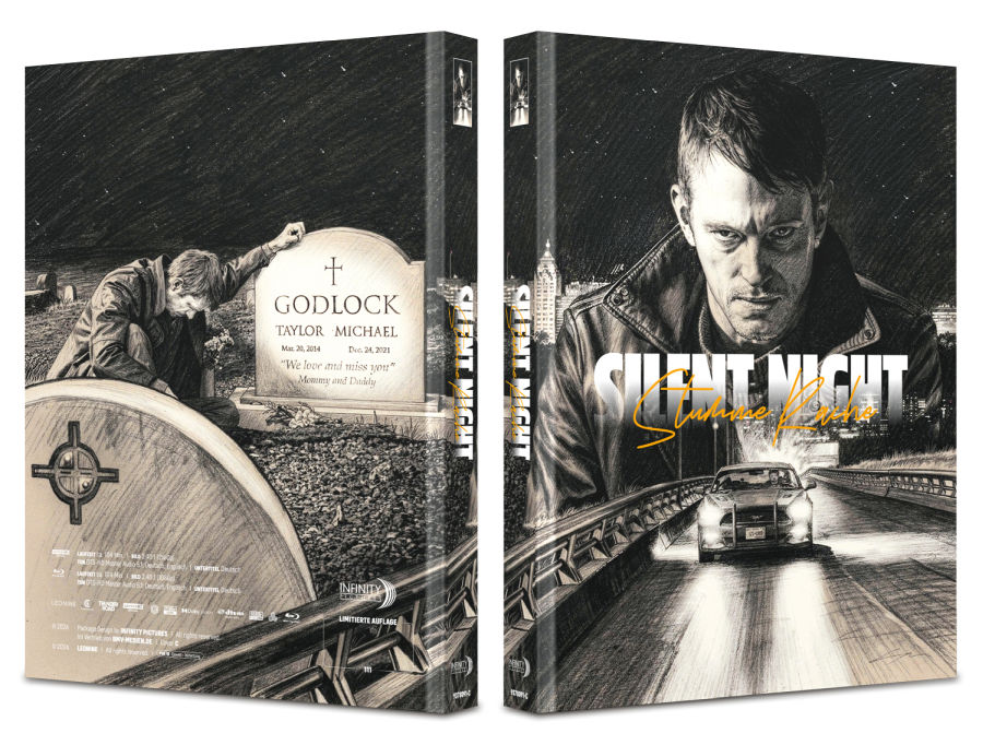 Silent Night - Stumme Rache - Uncut Mediabook Edition  (4K Ultra HD+blu-ray) (C)