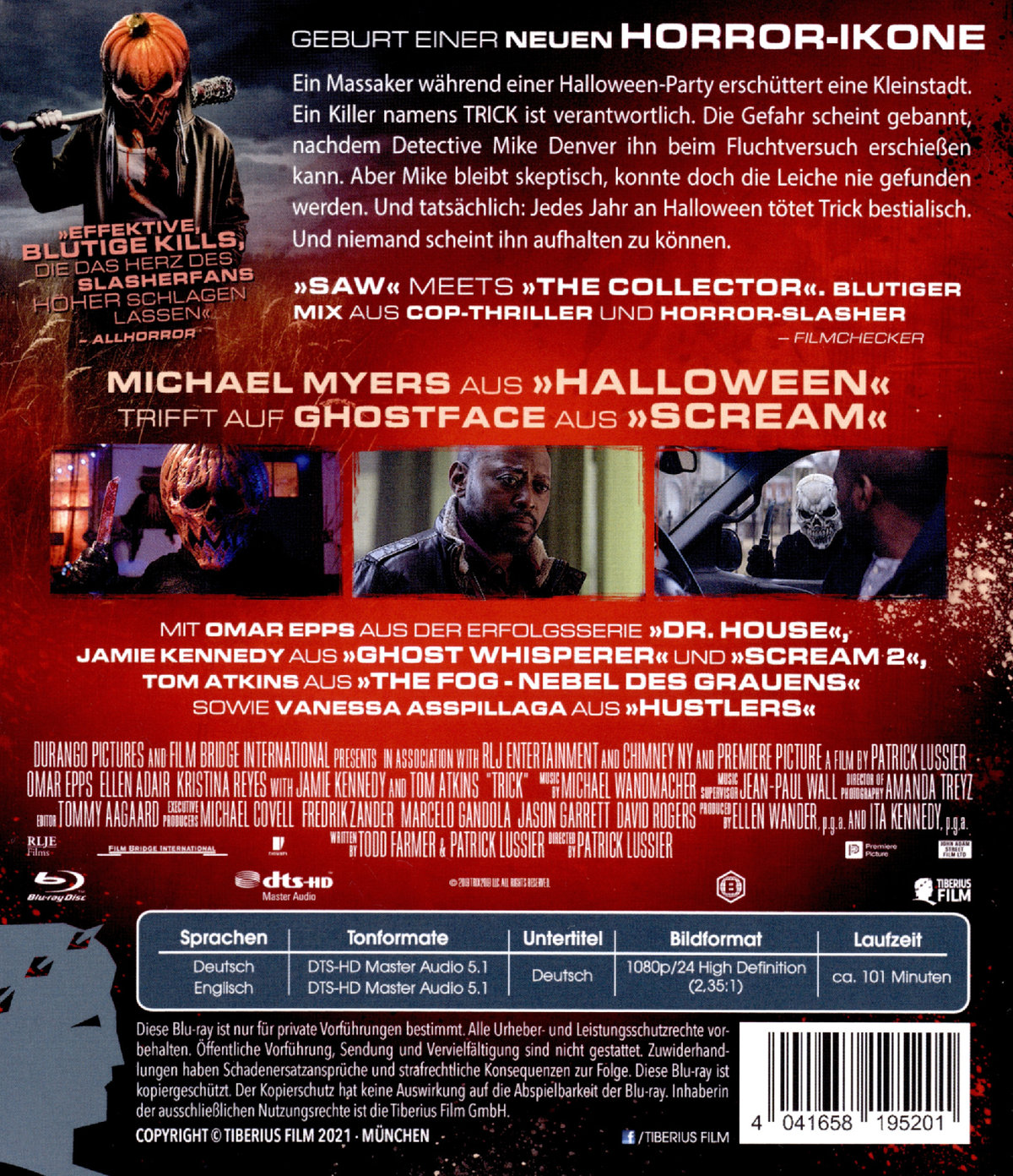 Trick - Dein letztes Halloween - Uncut  (Blu-ray Disc)