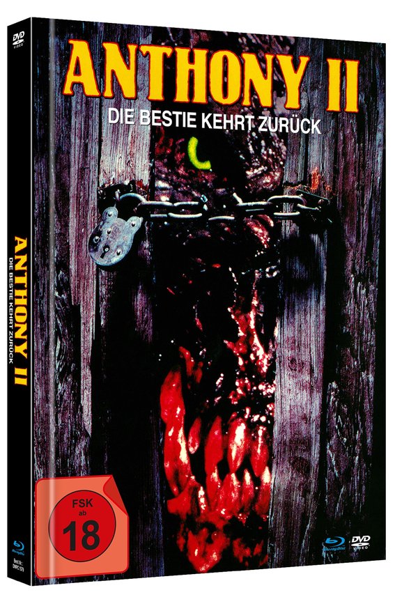 Anthony 2 - Die Bestie kehrt zurück - Uncut Mediabook Edition (DVD+blu-ray)