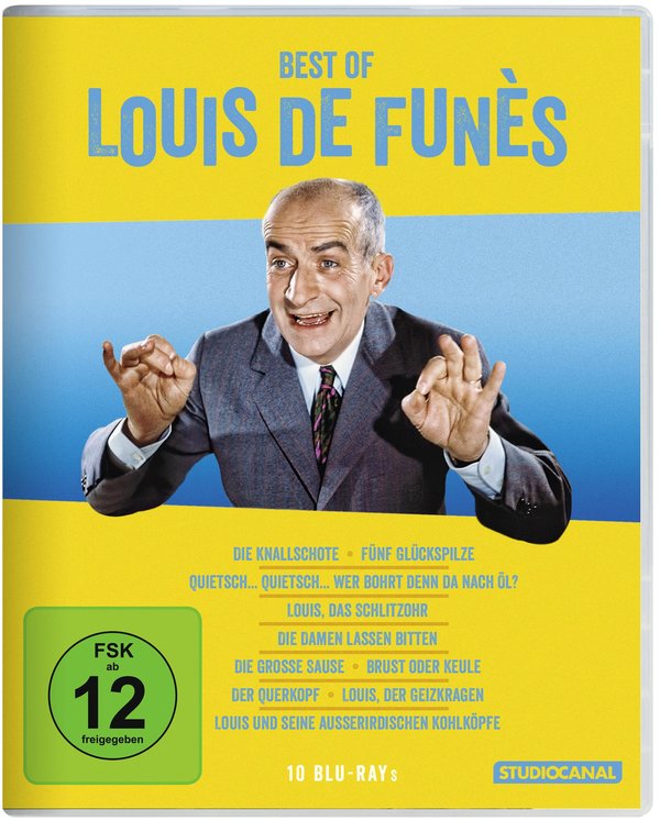 Best of Louis de Funes (blu-ray)