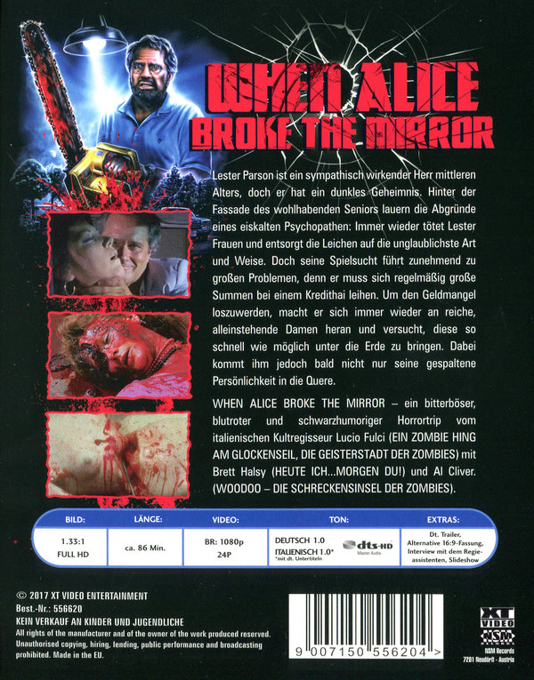 When Alice Broke the Mirror - Uncut Edition (blu-ray)