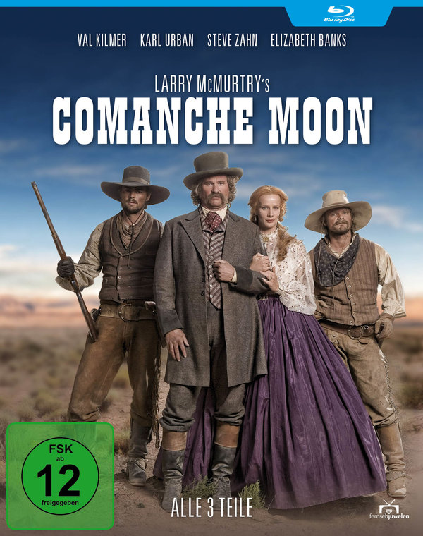 Larry McMurtry's Comanche Moon - Alle 3 Teile (blu-ray)
