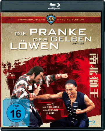 Pranke des gelben Löwen, Die - Shaw Brothers (blu-ray)