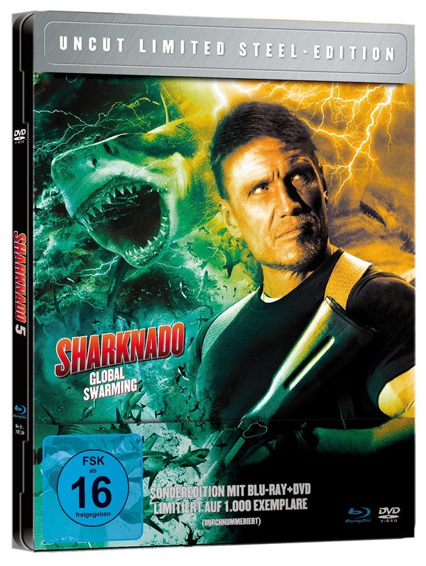 Sharknado 5: Global Swarming - Uncut Metalpak Edition (blu-ray)