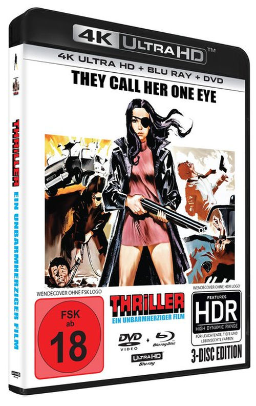 THRILLER - Ein unbarmherziger Film - Kinofassung  (4K Ultra HD+blu-ray+DVD)