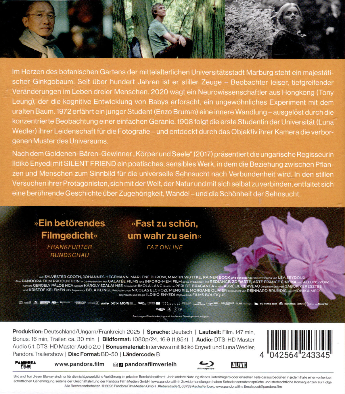 Silent Friend  (Blu-ray Disc)