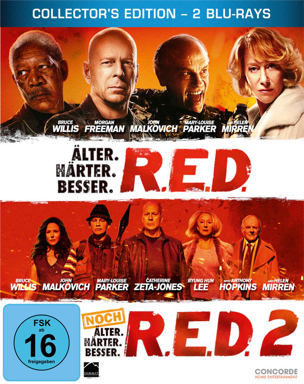 RED - Älter.Härter.Besser. / RED 2 - Noch älter...