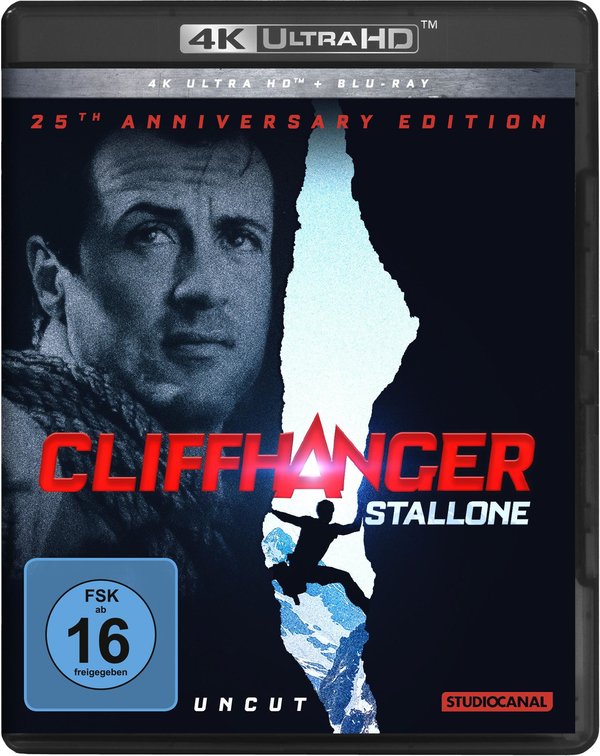 Cliffhanger - 25th Anniversary Edition (4K Ultra HD)