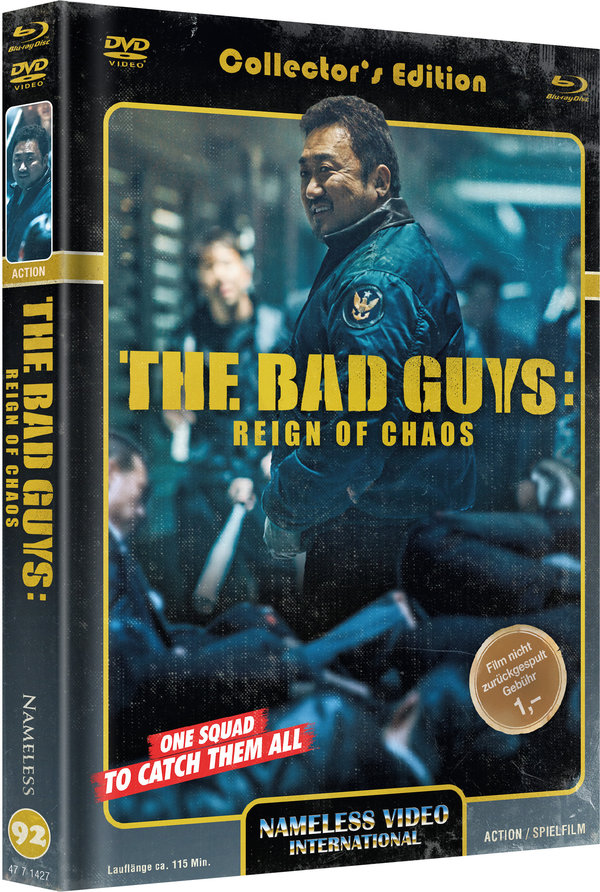 Bad Guys, The - Reign of Chaos - Uncut Mediabook Edition (DVD+blu-ray) (D)