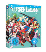 Gurren Lagann - Vol.1  [2 BRs]  (Blu-ray Disc)