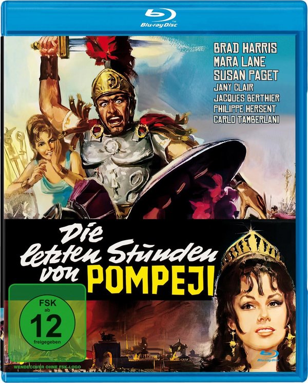Die letzten Stunden von Pompeji - Extended Kinofassung (in HD neu abgetastet, Original-Extended+Deutsche Kinoversion)  (Blu-ray Disc)