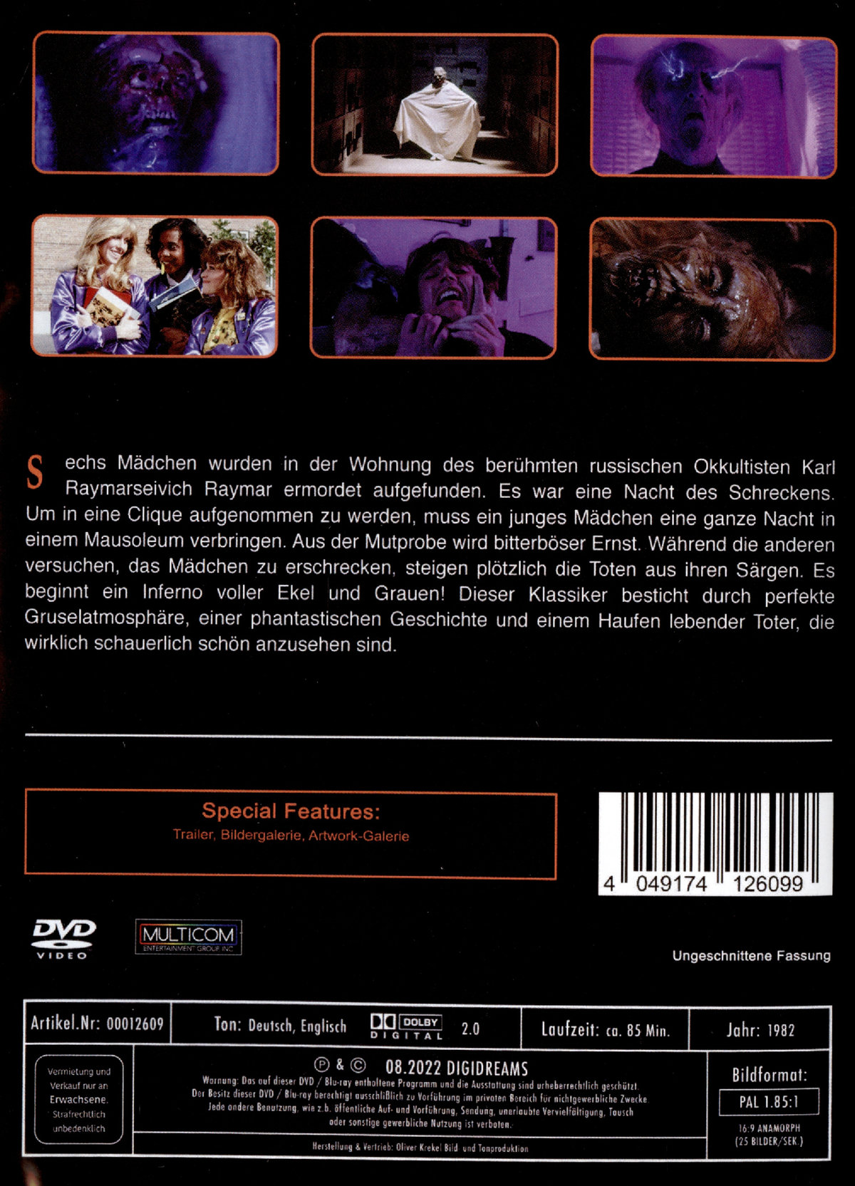 One Dark Night - Mausoleum der lebenden Toten  (DVD)