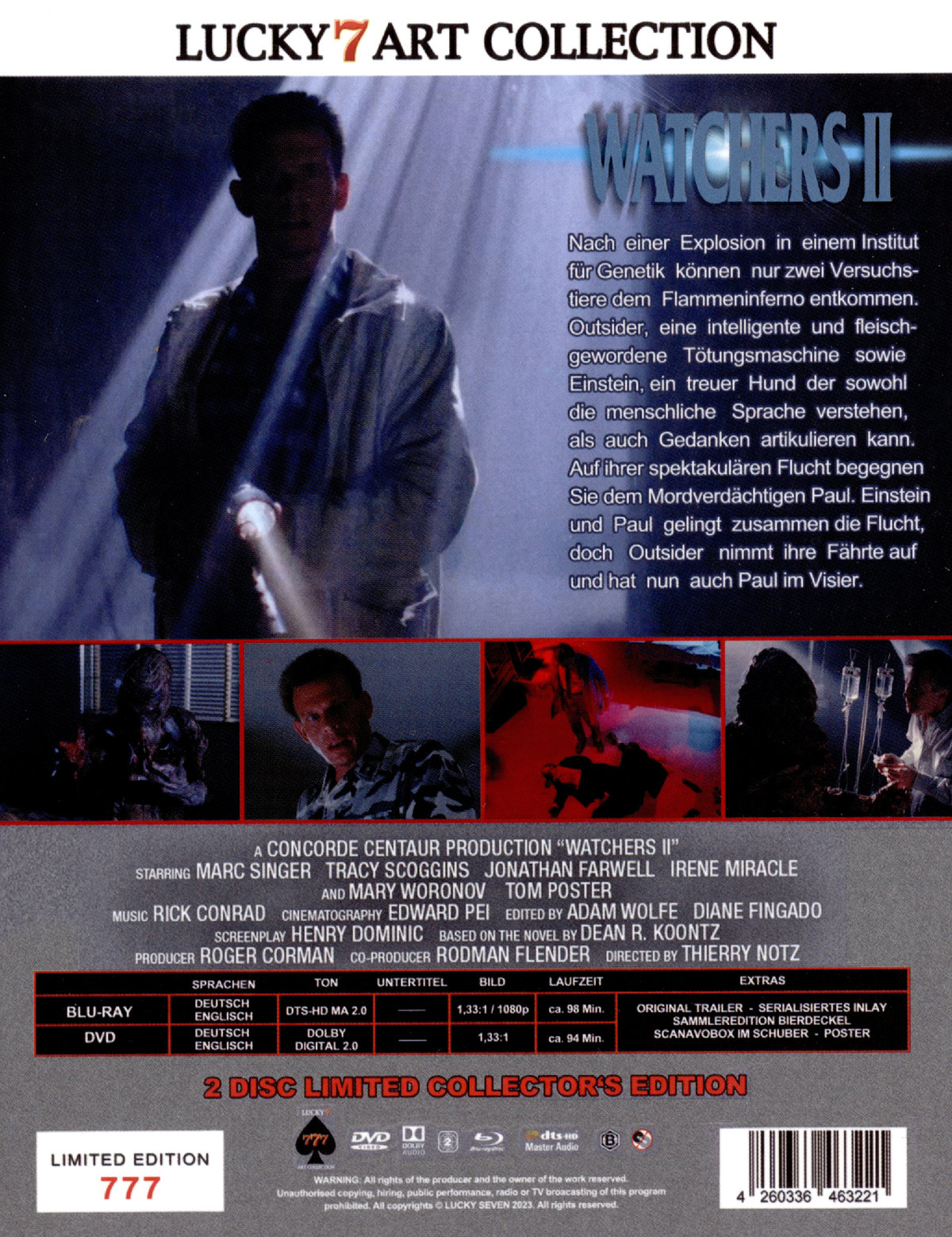 Watchers 2 - Auge des Terrors - Limitiert auf 777 Stück mit Poster & Bierfilz in Scanavo Full-Sleeve Box  (Blu-ray Disc)