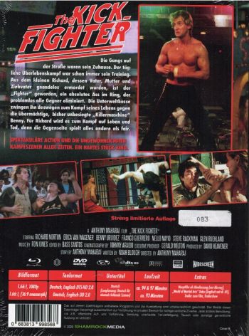 Kick Fighter, The - Uncut Mediabook Edition (DVD+blu-ray) (B)