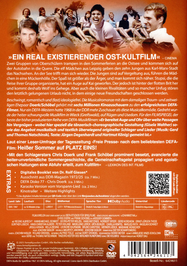 Heißer Sommer (DEFA Filmjuwelen)  (DVD)
