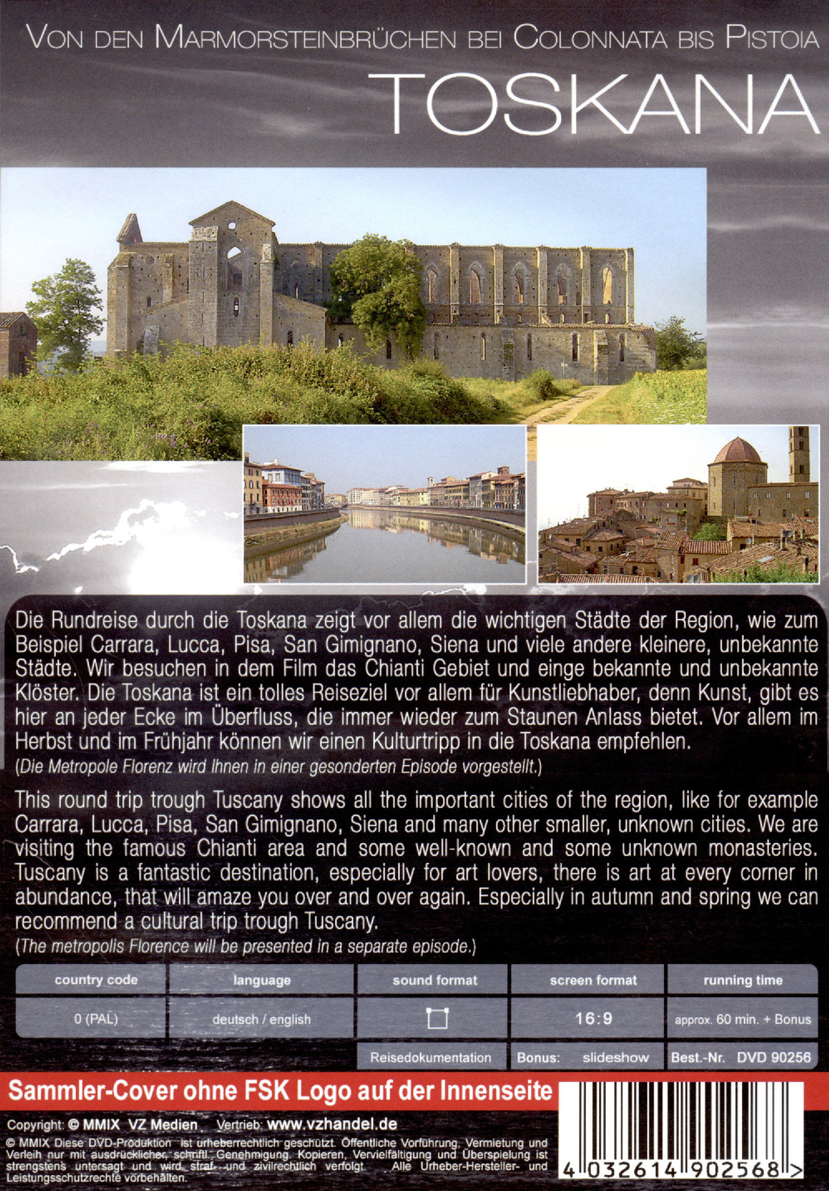 Insider - Italien: Toskana - Von den Marmorsteinbrüchen bei Golonnata bis Pistoia  (DVD)