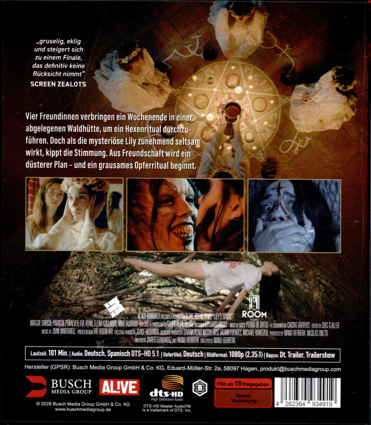 Lily's Ritual  (Blu-ray Disc)