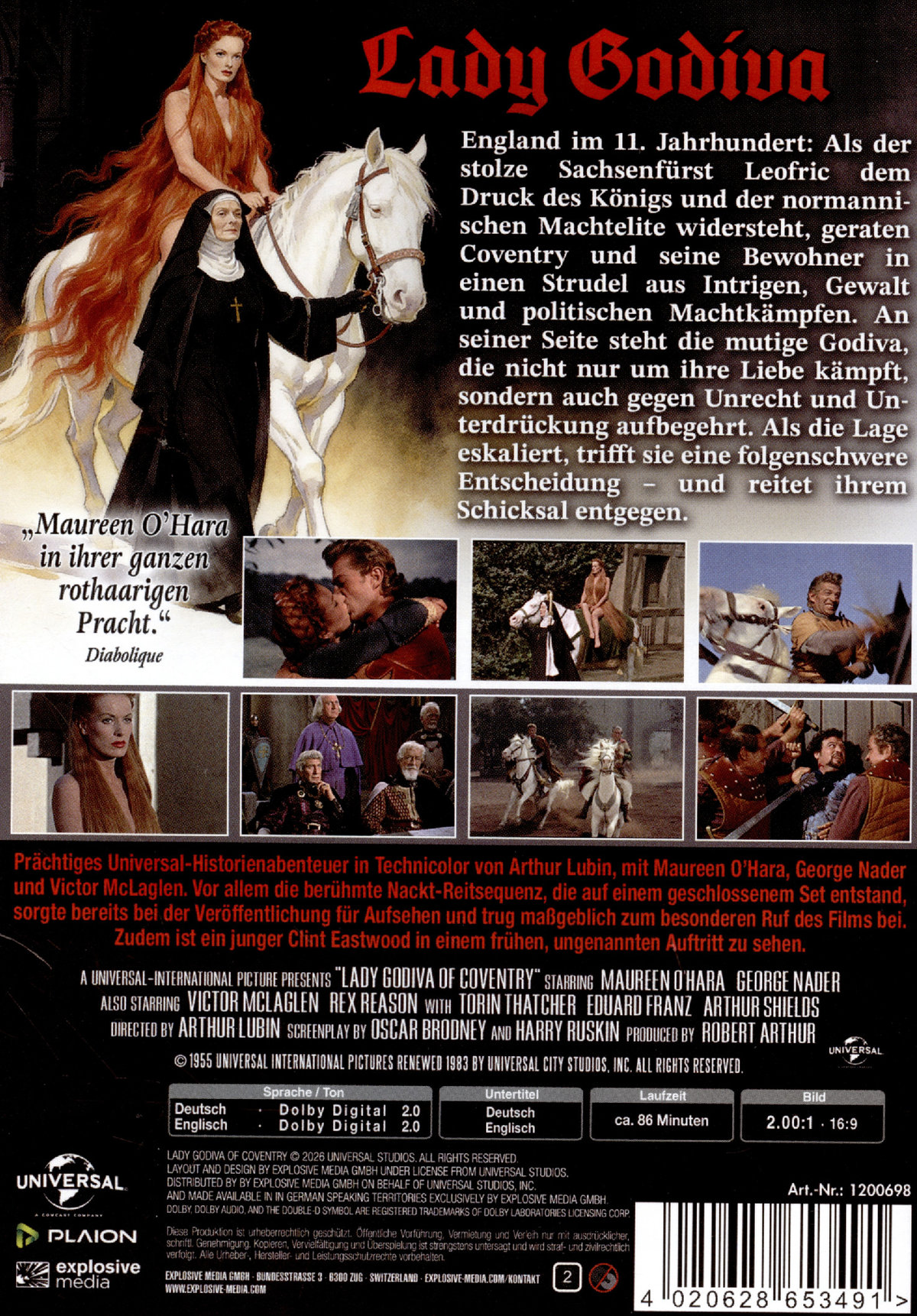 Lady Godiva - Die nackte Geisel  (DVD)