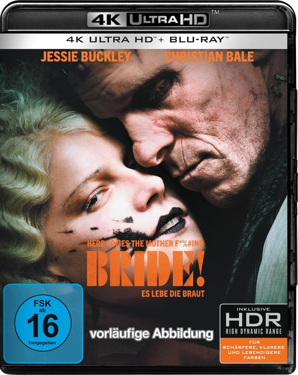 The Bride! - Es lebe die Braut  (4K Ultra HD) (+Blu-ray)
