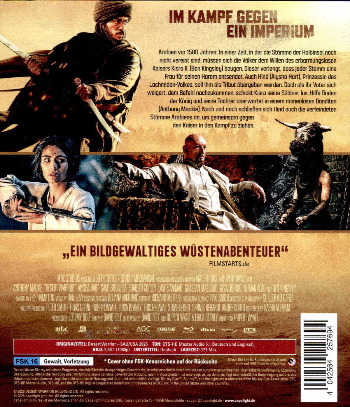 Desert Warrior - Wüstenkrieger  (Blu-ray Disc)