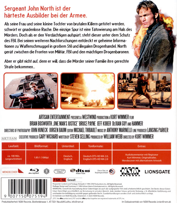 One Tough Bastard (uncut)  (Blu-ray Disc)