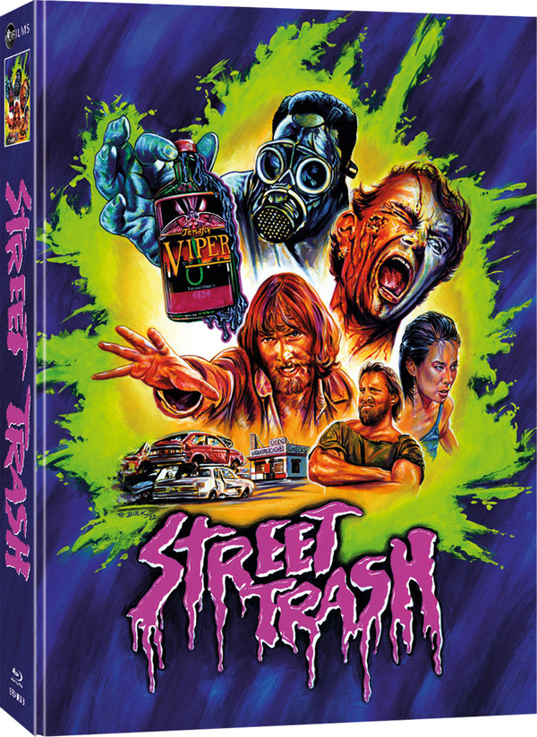 Street Trash - Uncut Mediabook Edition (DVD+blu-ray) (B)