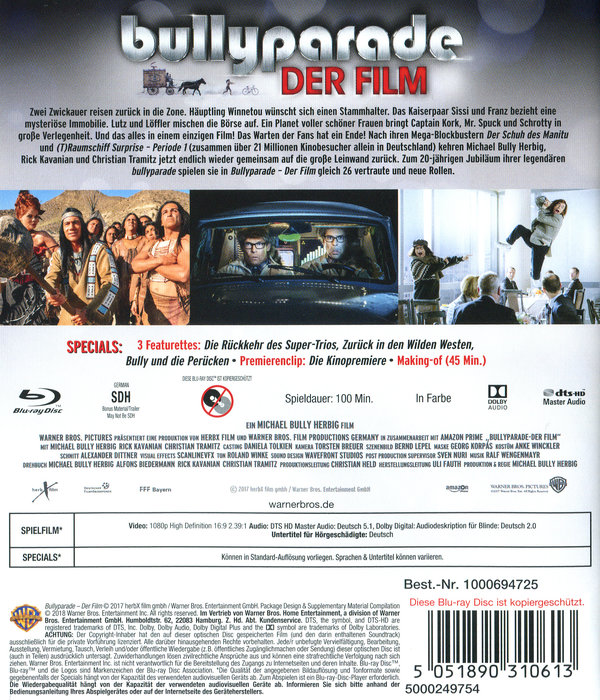 Bullyparade - Der Film  (Blu-ray Disc)