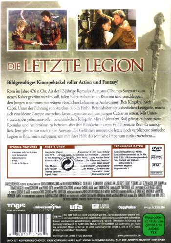 Letzte Legion, Die  (DVD)