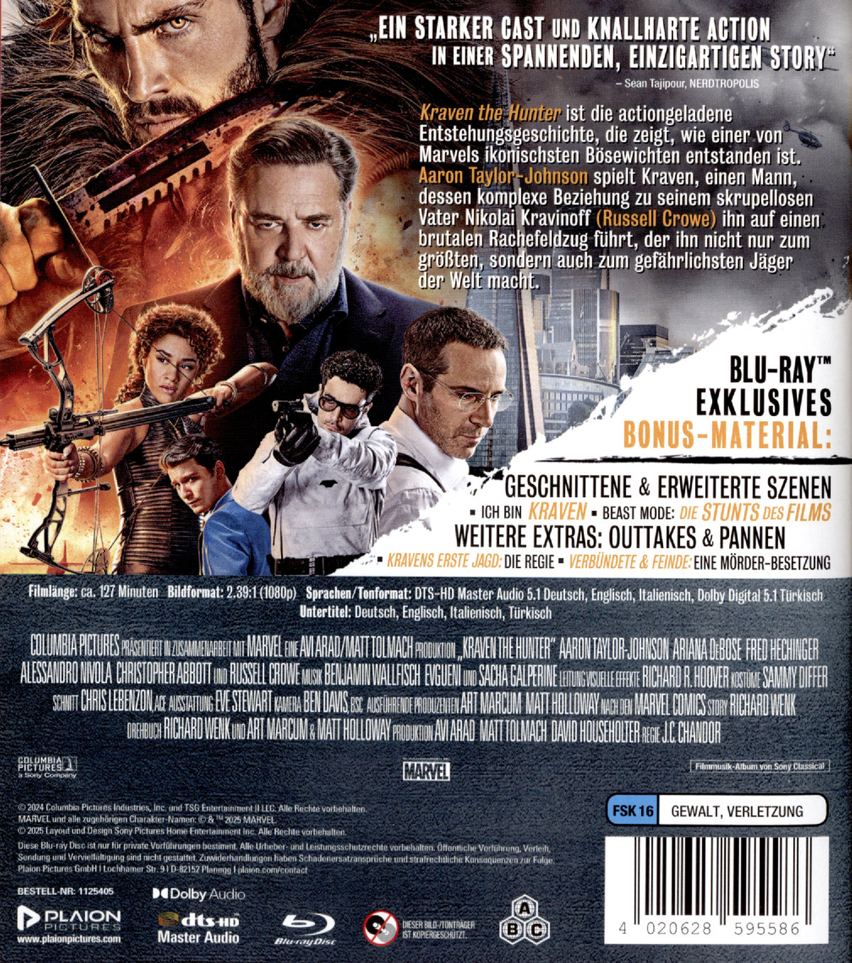 Kraven the Hunter  (Blu-ray Disc)