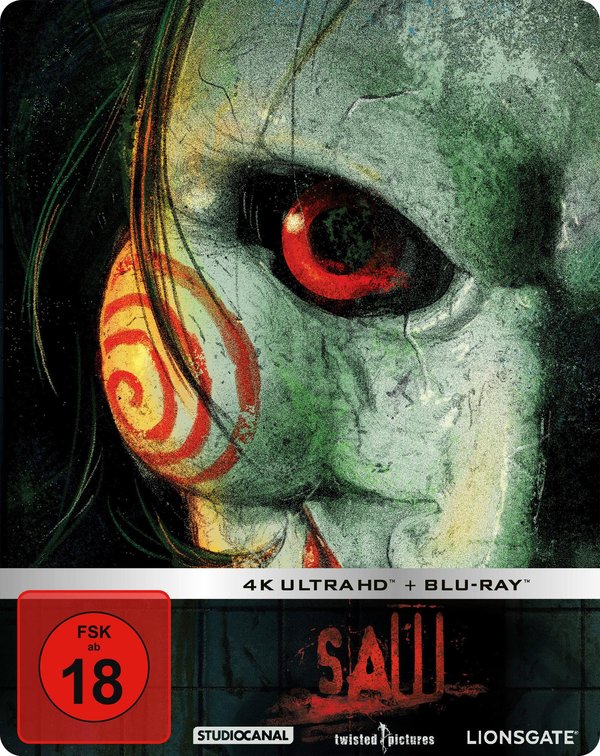 Saw - Uncut Steelbook Edition (4K Ultra HD)