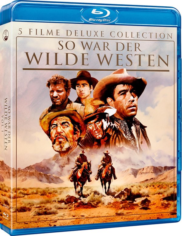 So war der wilde Westen Vol. 1 - Deluxe Collection (5 Blu-ray-Box mit Wendecover)  [5 BRs]  (Blu-ray Disc)
