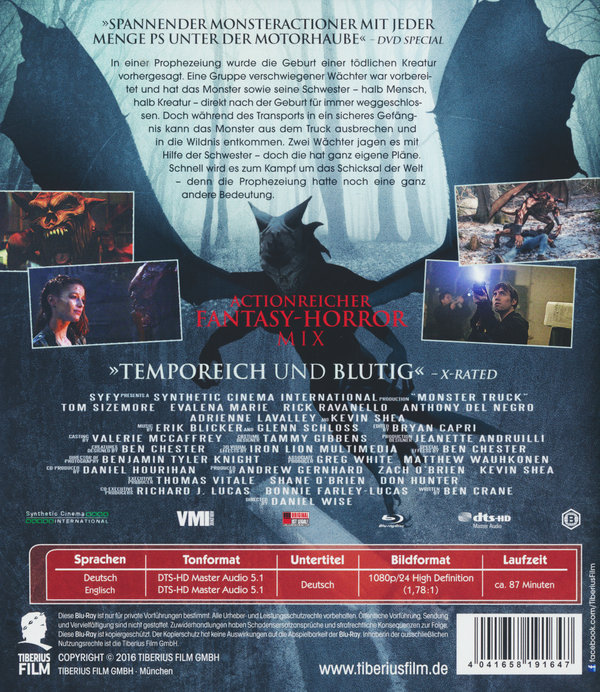 Monster Truck - Uncut Edition (blu-ray)