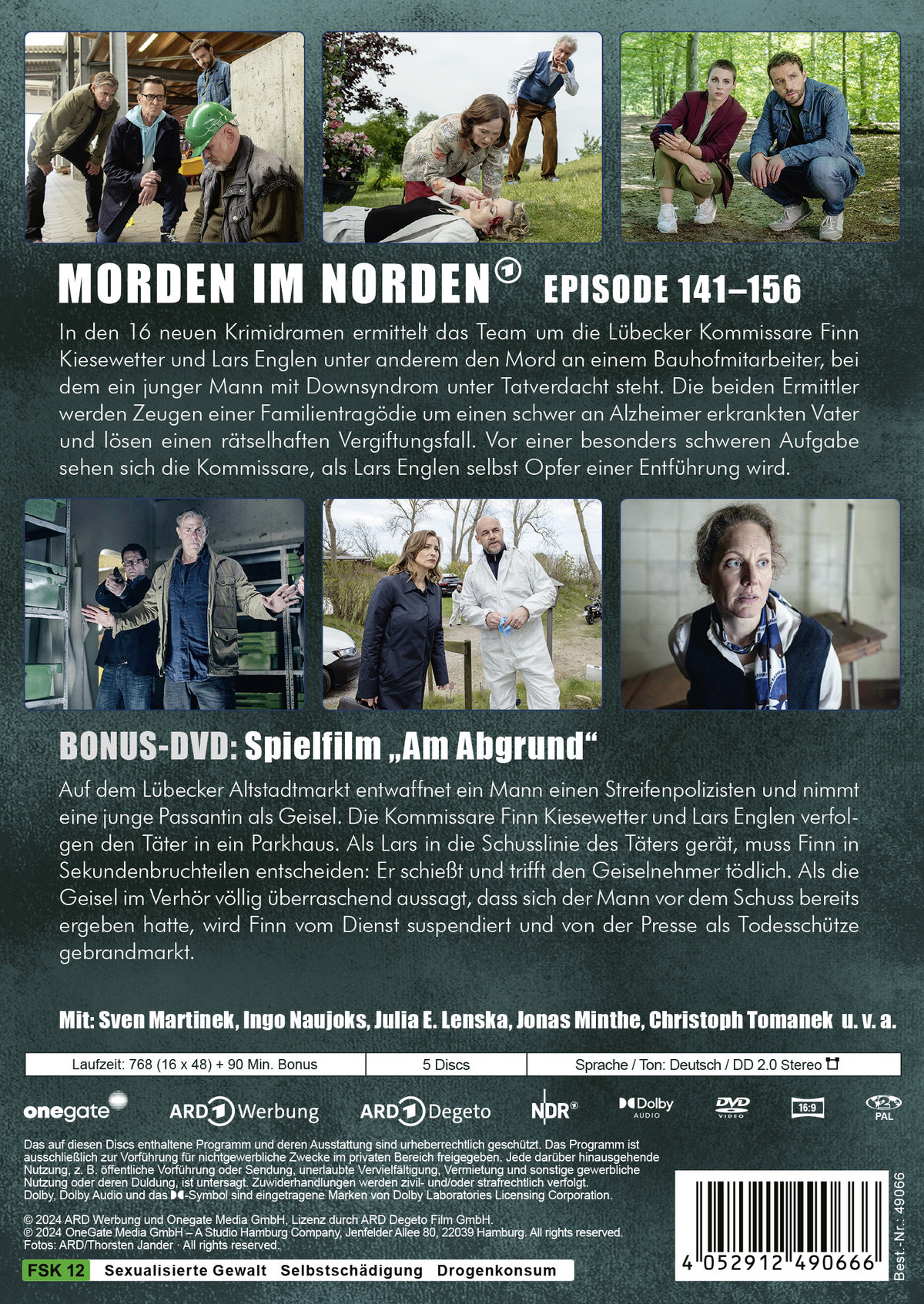 Morden im Norden - Staffel 10 inkl. Special "Am Abgrund"  [5 DVDs]  (DVD)