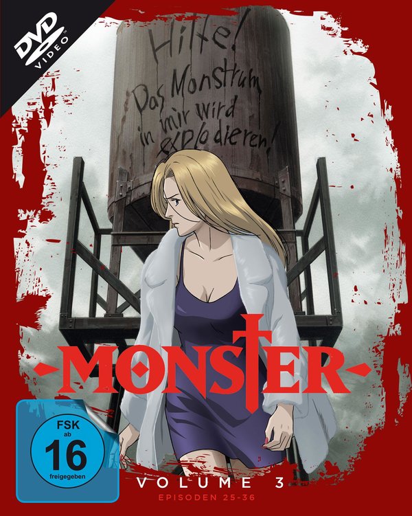 MONSTER - Volume 3 (Ep. 25-36) - Steelbook  [2 DVDs]  (DVD)