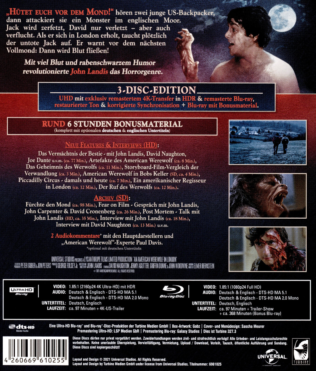 An American Werewolf in London (4K Ultra HD)