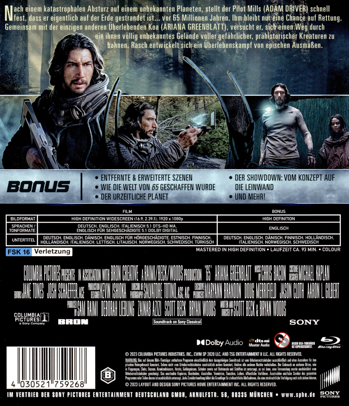 65  (Blu-ray Disc)