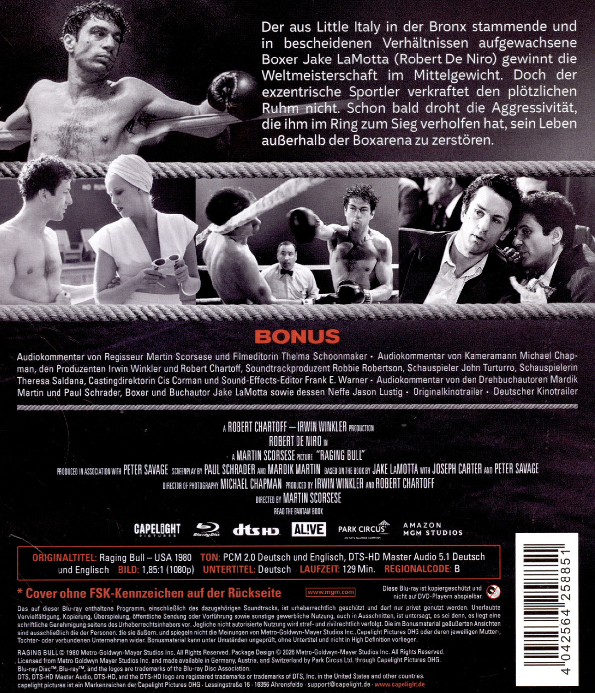 Wie ein wilder Stier  (Blu-ray Disc)