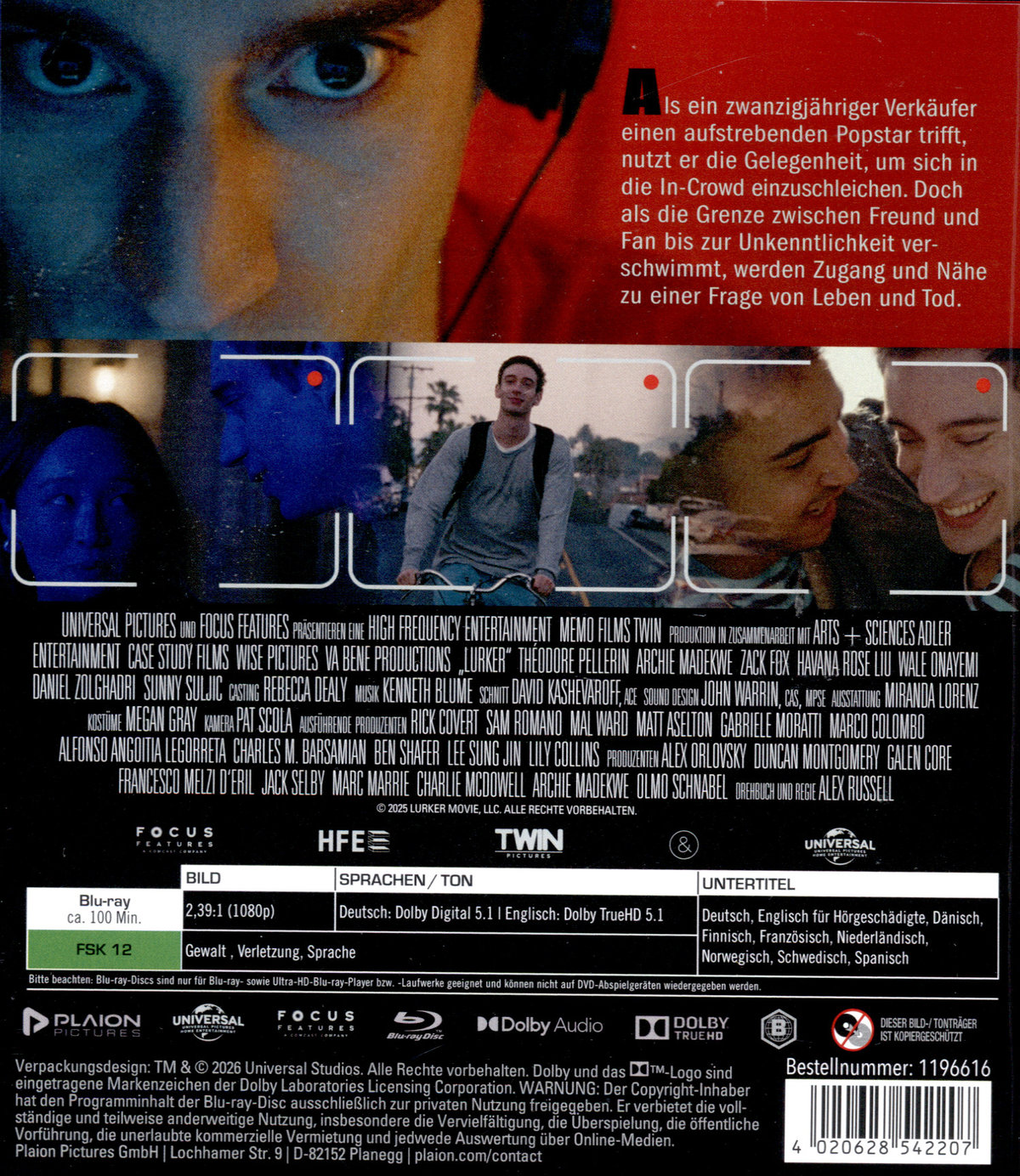 Lurker  (Blu-ray Disc)
