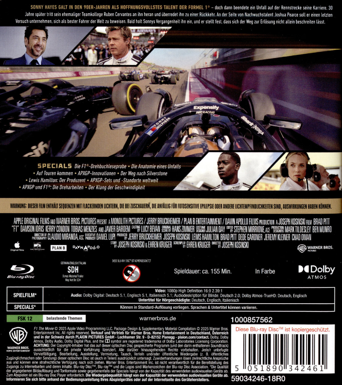 F1  (Blu-ray Disc)