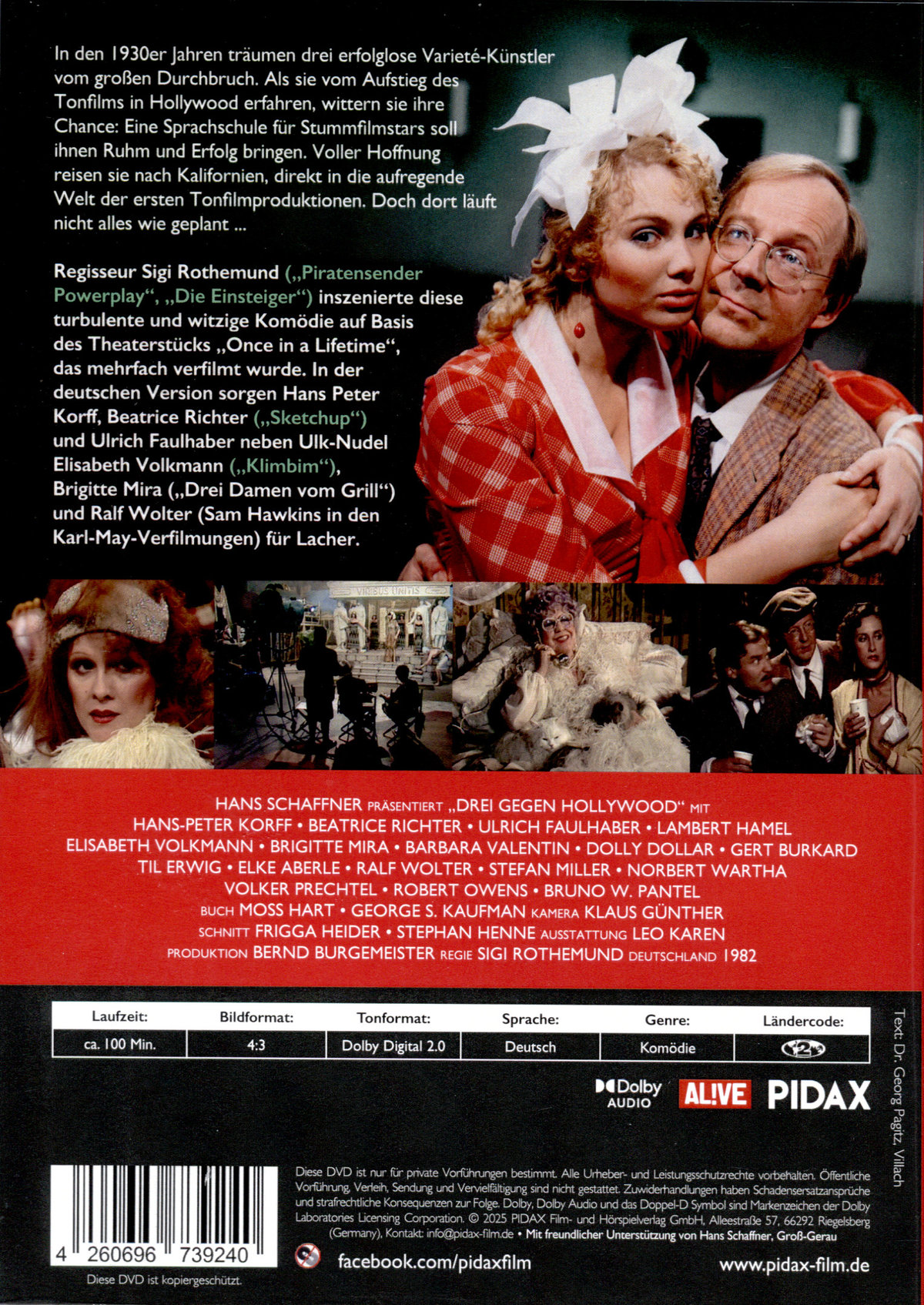 Drei gegen Hollywood / Turbulente Komödie mit absoluter Starbesetzung (Pidax Film-Klassiker)  (DVD)