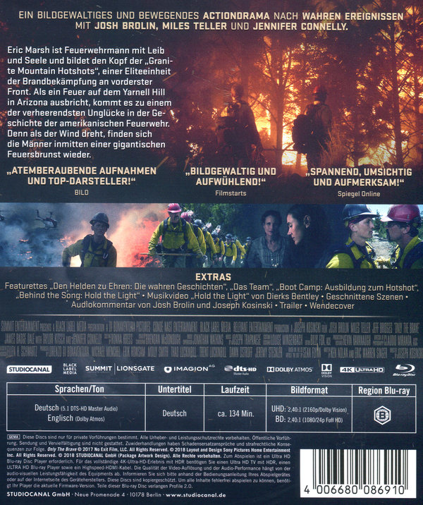No Way Out - Gegen die Flammen (4K Ultra HD)