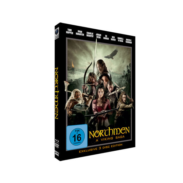 Northmen - A Viking Saga - Uncut Mediabook Edition (DVD+blu-ray) (A)