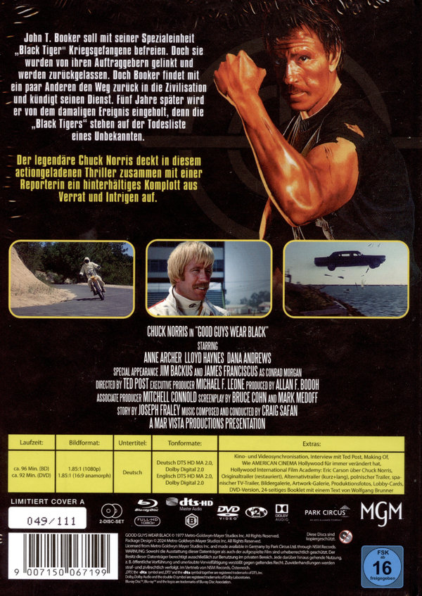 Black Tiger - Uncut Mediabook Edition (DVD+blu-ray) (A) Black Tiger - Uncut Mediabook Edition (DVD+blu-ray) (A)